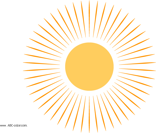 Sunlight Clipart Sun Ray - Sun With Rays Clipart (822x567)