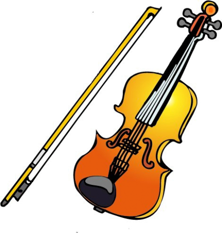 Fiddle - Violin Clip Art (457x480)