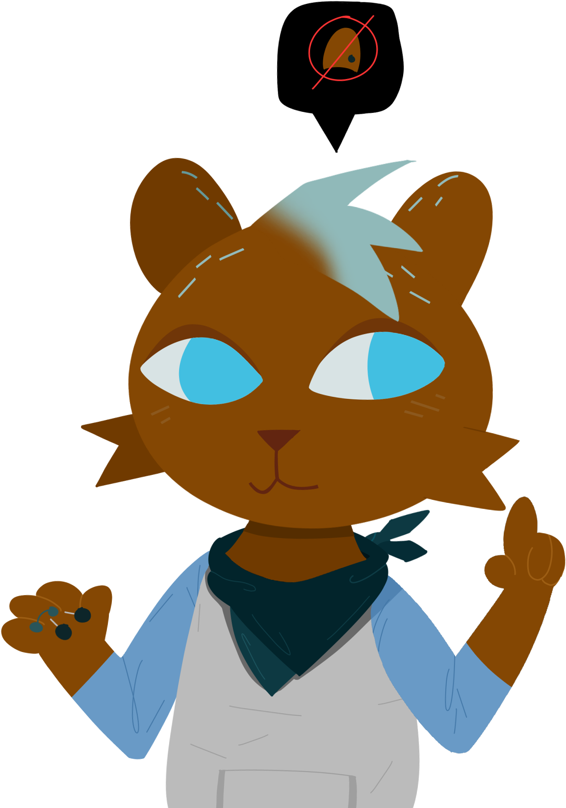 Ask First And Ye Shall Receive - Bombshell Night In The Woods (1180x1660)