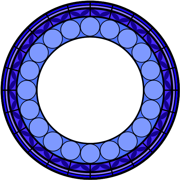 Stained Glass Template Vector Design 03 By Akili-amethyst - Mlp Stained Glass Window Base (600x600)