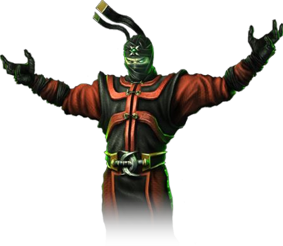 Psd Detail - Do Ermac Mortal Kombat (400x347)