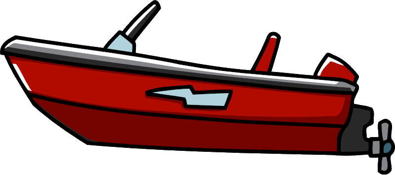 John Cena Clipart Boat - Scribblenauts Boat Png (799x355)