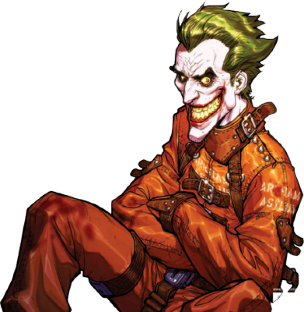 Batman Arkham Asylum Joker Sprites (625x640)