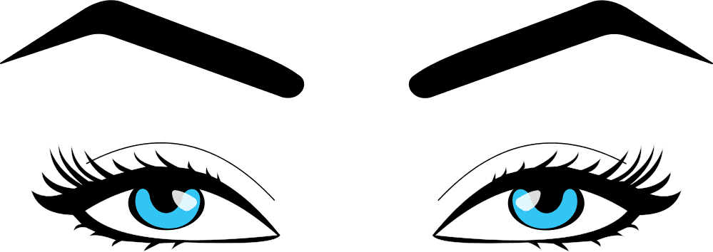 Sara Ramon Castillos Cliparts Pro Clip Arts - Eyes Clipart (999x354)