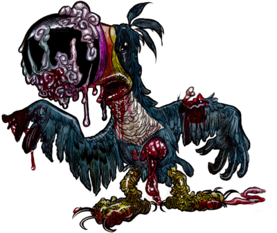 Fruit - Black And White Toucan Sam (400x337)