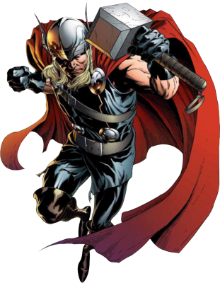 Goku - Thor Marvel Comics (311x400)