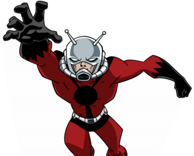 Ant Man Psd - Avengers Earth's Mightiest Heroes (400x321)