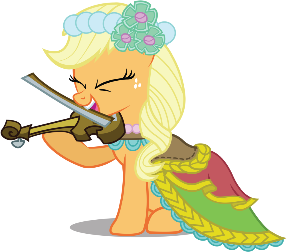 Applejack The Fiddler By Birthofthepheonix Applejack - Mlp Apple Fritter (1024x940)