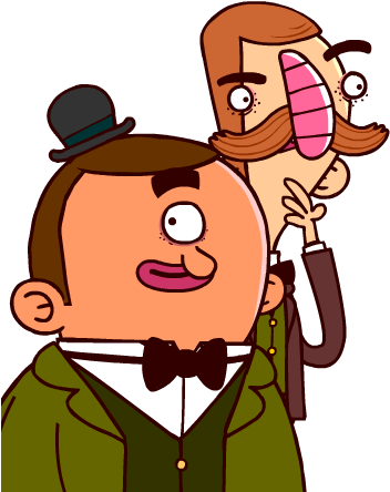 The Adventures Of Bertram Fiddle Is A Hilarious Tongue - Bertram Fiddle: Episode 1 (360x490)