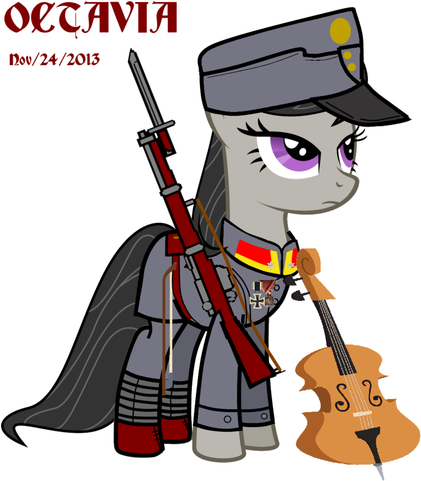 Octavia By Imperialace - Mlp Soldiers (1024x1040)