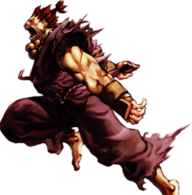 Akuma Street Fighter - Street Fighter Akuma Png (394x400)