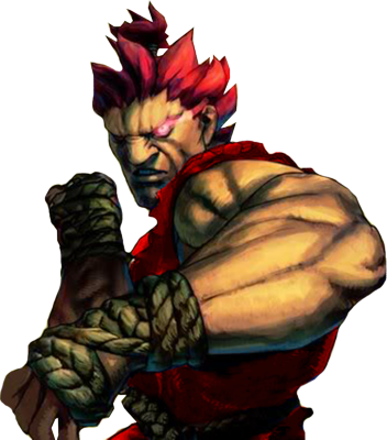 Akuma Psd - Street Fighter 4 Akuma Art (352x400)