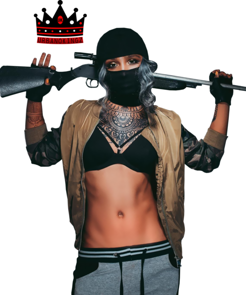 Share This Image - Gangsta Girl (499x600)
