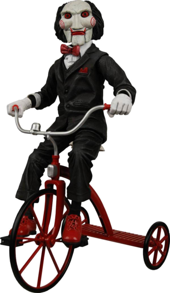 Share This Image - Neca Saw 12" Action Figure With Tricycle (349x600)