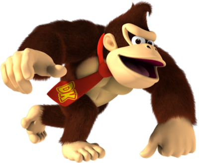 Pin Donkey Kong Clipart - Mario Party 8 (nintendo Wii 2007) (400x328)