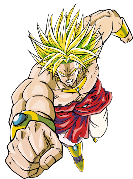 Share This Image - Dragon Ball Z Broly (447x600)