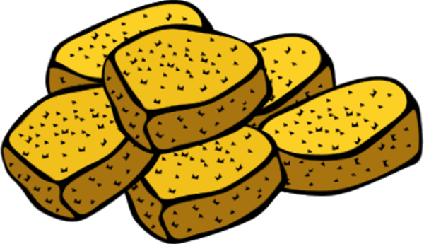 Fish Nuggets Clipart - Chicken Nuggets Clip Art (600x345)