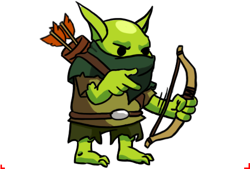 Archer Clipart - Goblin Archer Png (512x512)