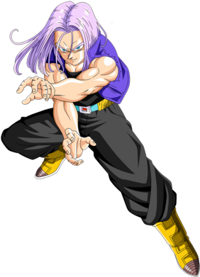 Future Trunks Long Hair Psd - Future Trunks Long Hair (333x400)