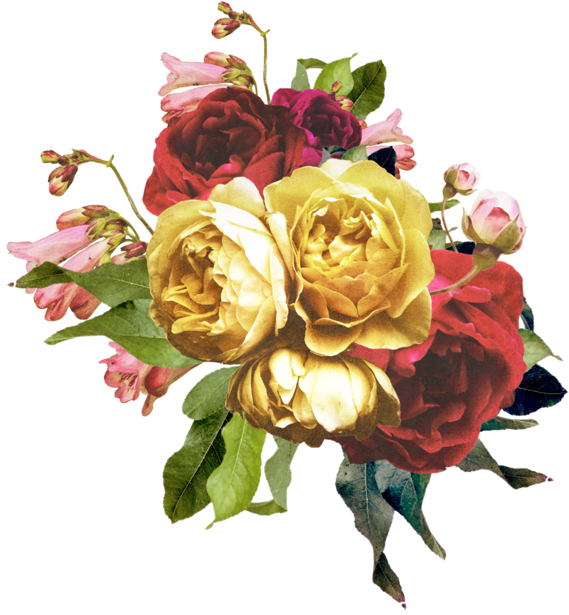 Vintage Rose Arrangement - Vintage Rose Arrangement (1000x1000)