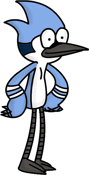 Mordecai And Rugby Head Tattoo Designs - Regular Show Mordecai (768x1024)