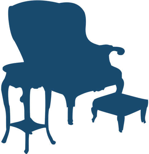 Table Silhouette - Silhueta De Poltrona (500x500)