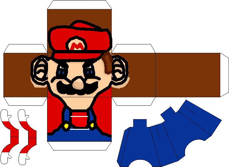 Mario ] - Paper Toys (792x612)