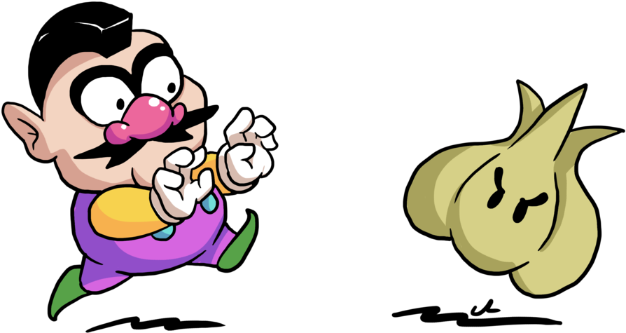 Going For The Garlic By Docwario - Tiny Wario (1024x593)
