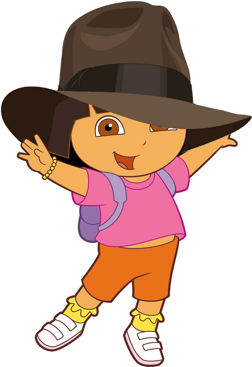 Fedora-dora - Dora The Explorer Hat (524x750)