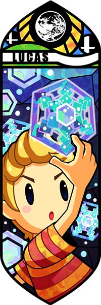 Smash Bros Stained Glass Lucas (200x600)
