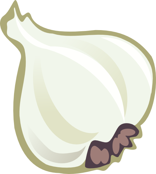 Garlic Clipart Bawang Merah - Garlic Clip Art (534x595)
