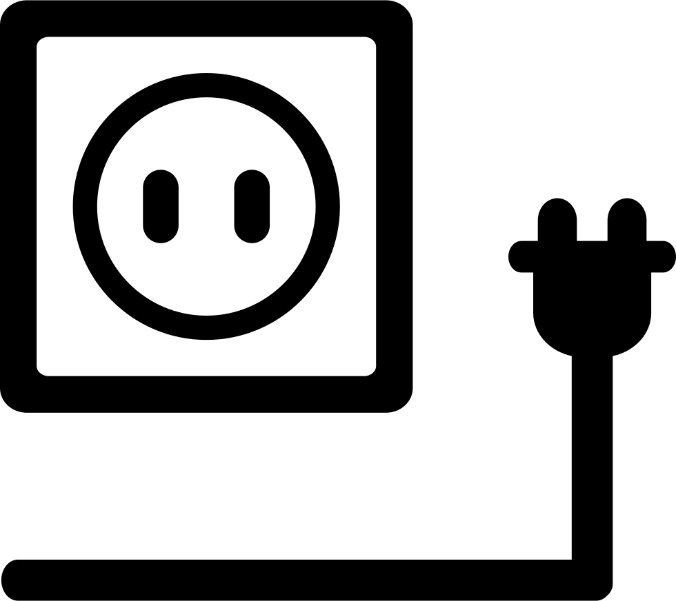 Png File - Appliance Plug (980x872)