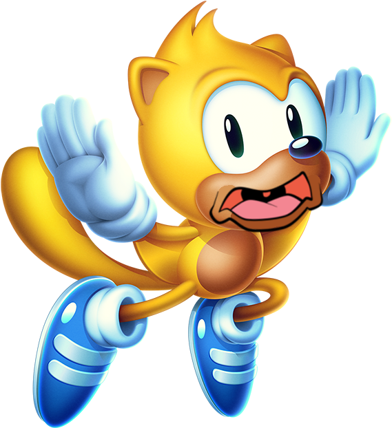 Voiced By Hinako Yoshino - Sonic Mania Plus Ray (690x690)