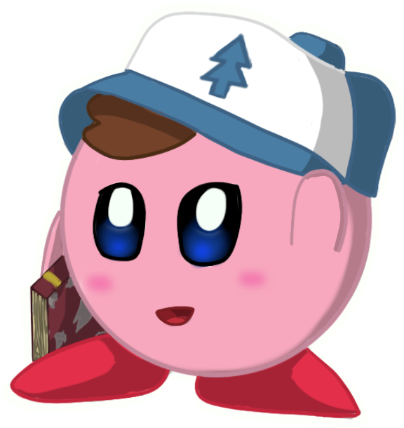Dipper Kirby For Charity By Peachie5000 - Cartoon (823x810)