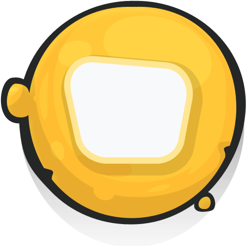 Rounded Rectangle Icon - Smiley Icon (512x512)