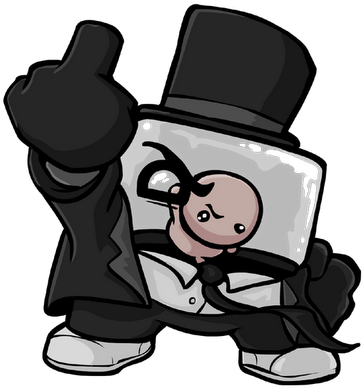Super Meat Boy Is A Brilliant Game - Super Meat Boy Dr Fetus (400x400)