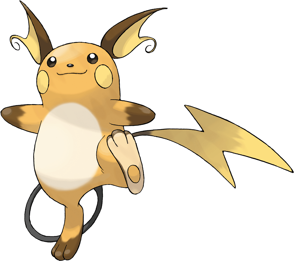 New Sun And Moon Information - Raichu Png (1041x960)