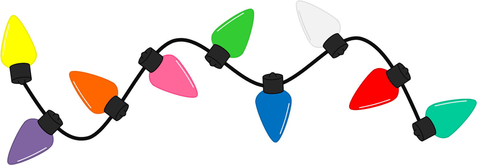 Since I Have Christmas At Our House On Christmas Day, - Clip Art (1600x614)