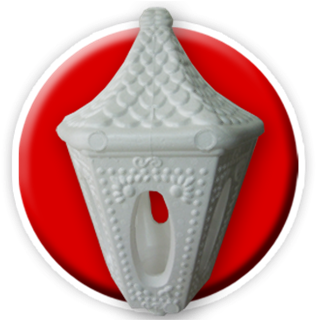 Los Adornos Prefabricados - Faroles En Icopor Navideños (426x319)