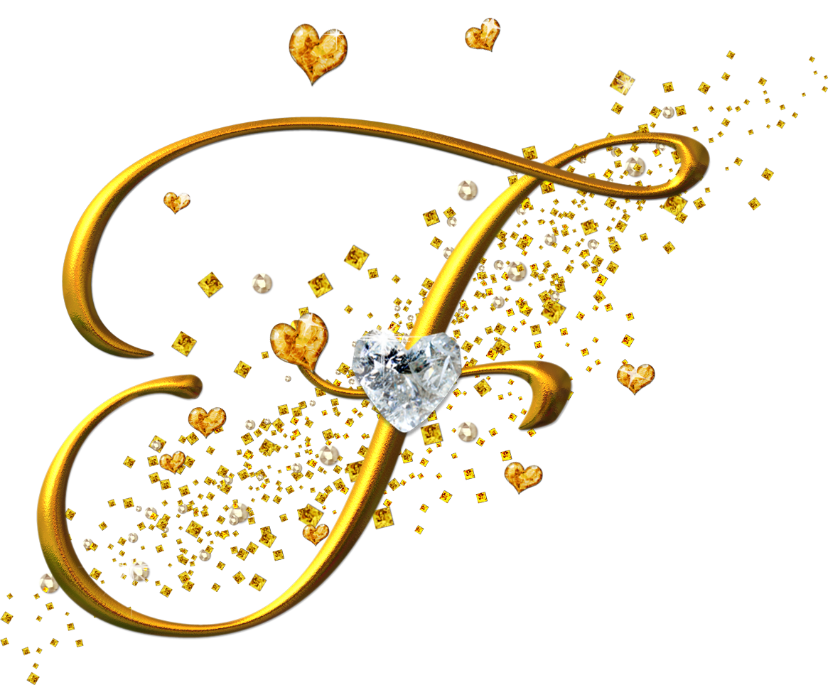 Alfabeto Dorado Con Corazones Png Alfabeto Dorado Con Corazones 1165x964 Png Clipart Download