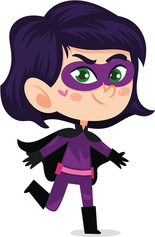 "success Is Not Final, Failure Is Not Fatal - Free Superhero Cartoon Transparent (562x836)