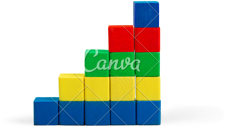 Tower Of Colorful Blocks - Colorful Blocks (800x520)
