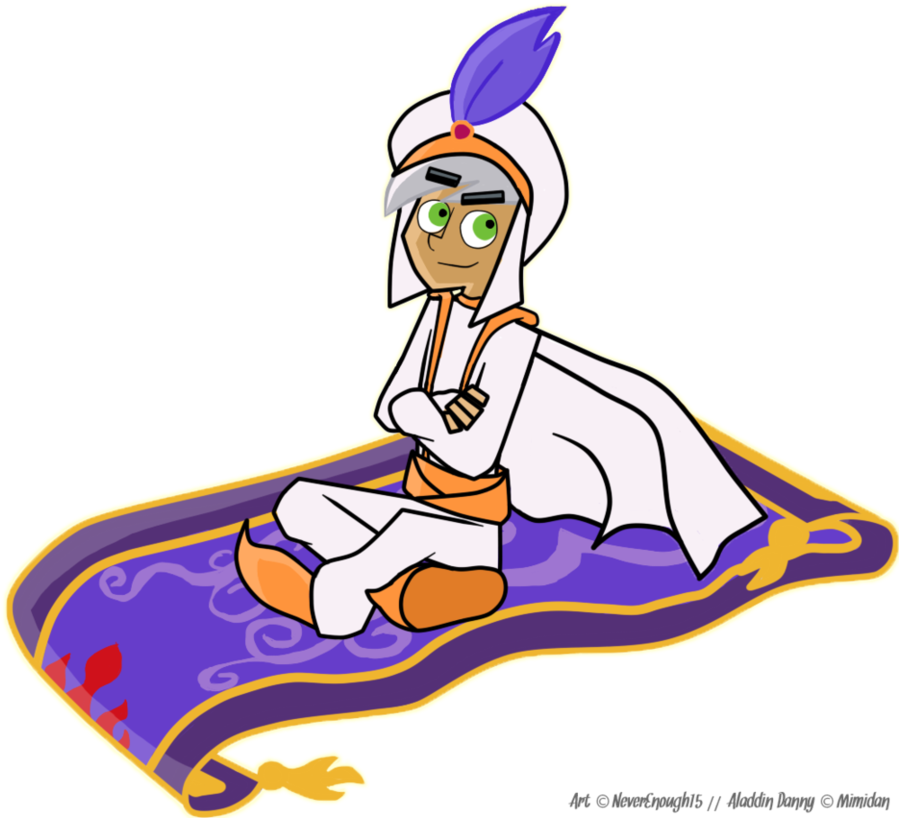 Aladdin Danny By Greeneyeswhitehair - Aladdin Danny By Greeneyeswhitehair (921x868)