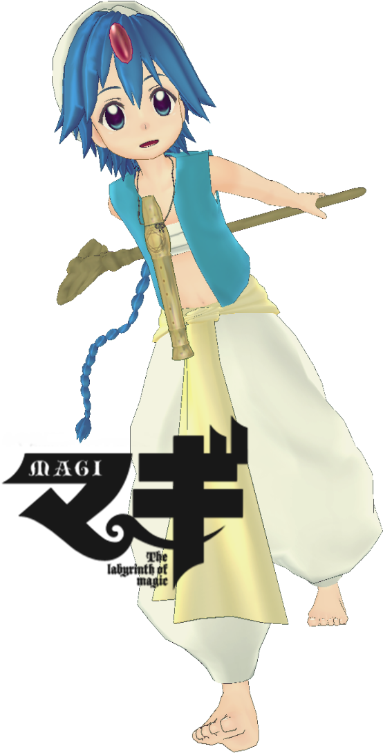 Aladdin By Ciellychan - Magi (620x1108)