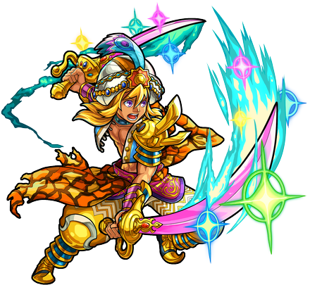 Lamp Master Aladdin - アラジン モンスト (460x410)
