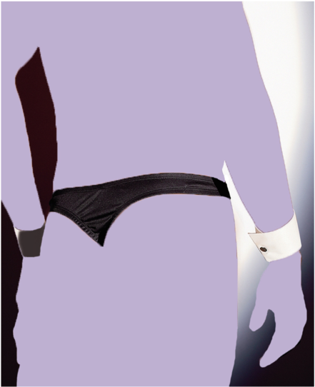 Mens Tuxedo Thong Set - Throwing Axe (600x600)