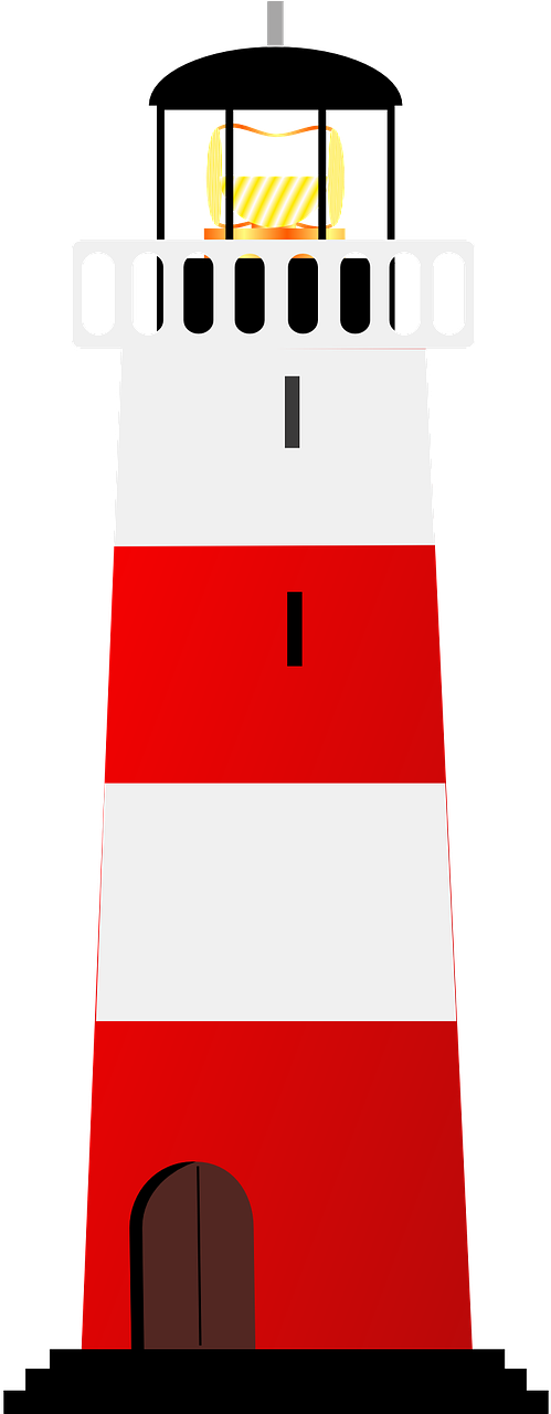 Lighthouse Sea Light Beach Png Image - Lighthouse Clip Art (640x1280)