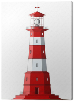 Obraz Na Płótnie Szczegółowe Lighthouse - Lighthouse (400x400)