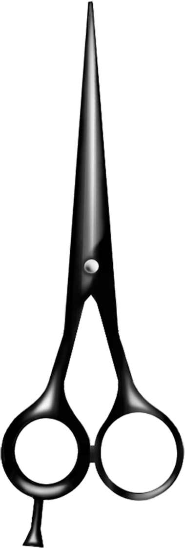 Black Hair Scissors Png (800x1200)