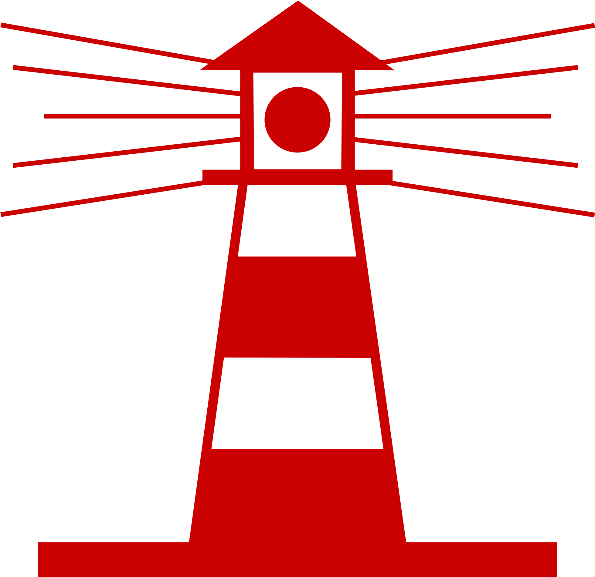 Open - Lighthouse Icon Red (2000x3750)